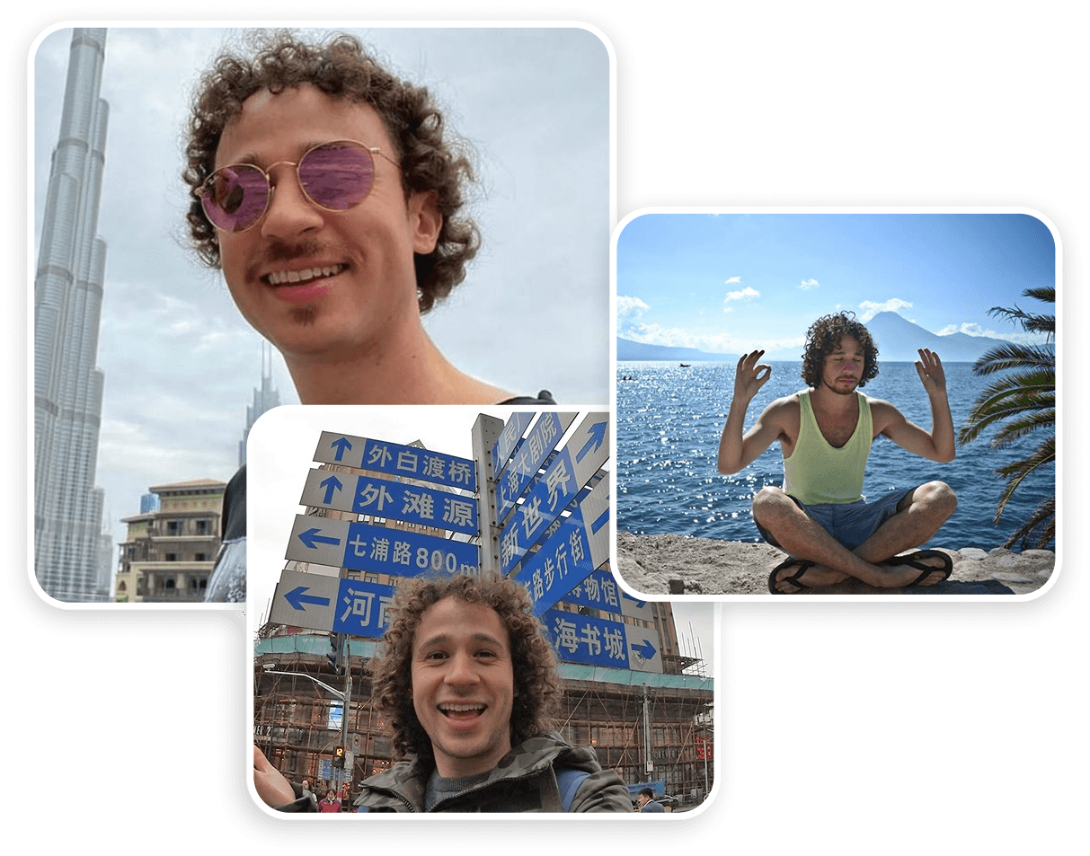 Imagen compuesta de Luisito Comunica para la primera sección