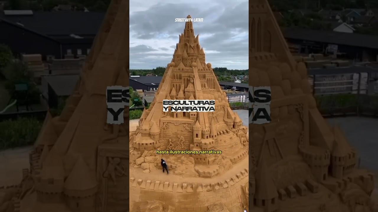La tecnica que convierte a la arena en arte