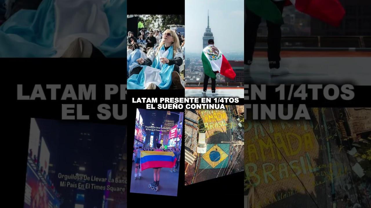 Latampresente en cuartos del mundial