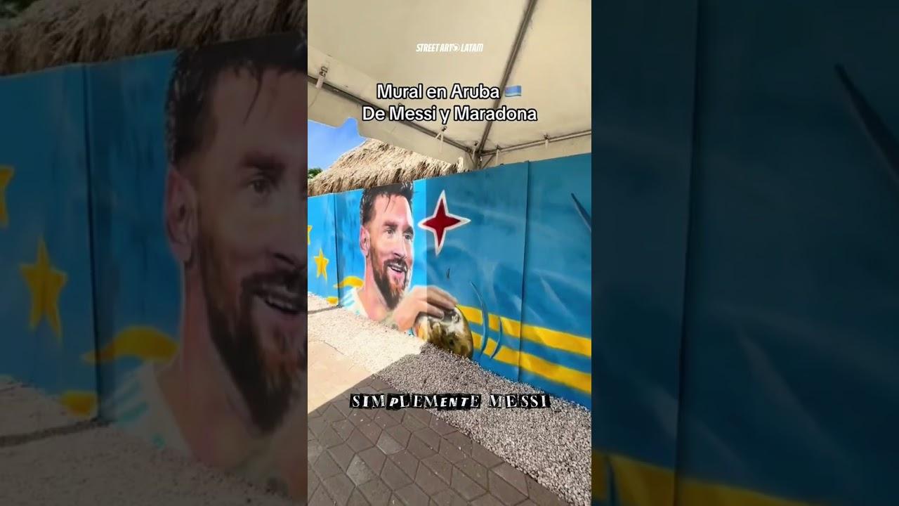 Los murales de Messi