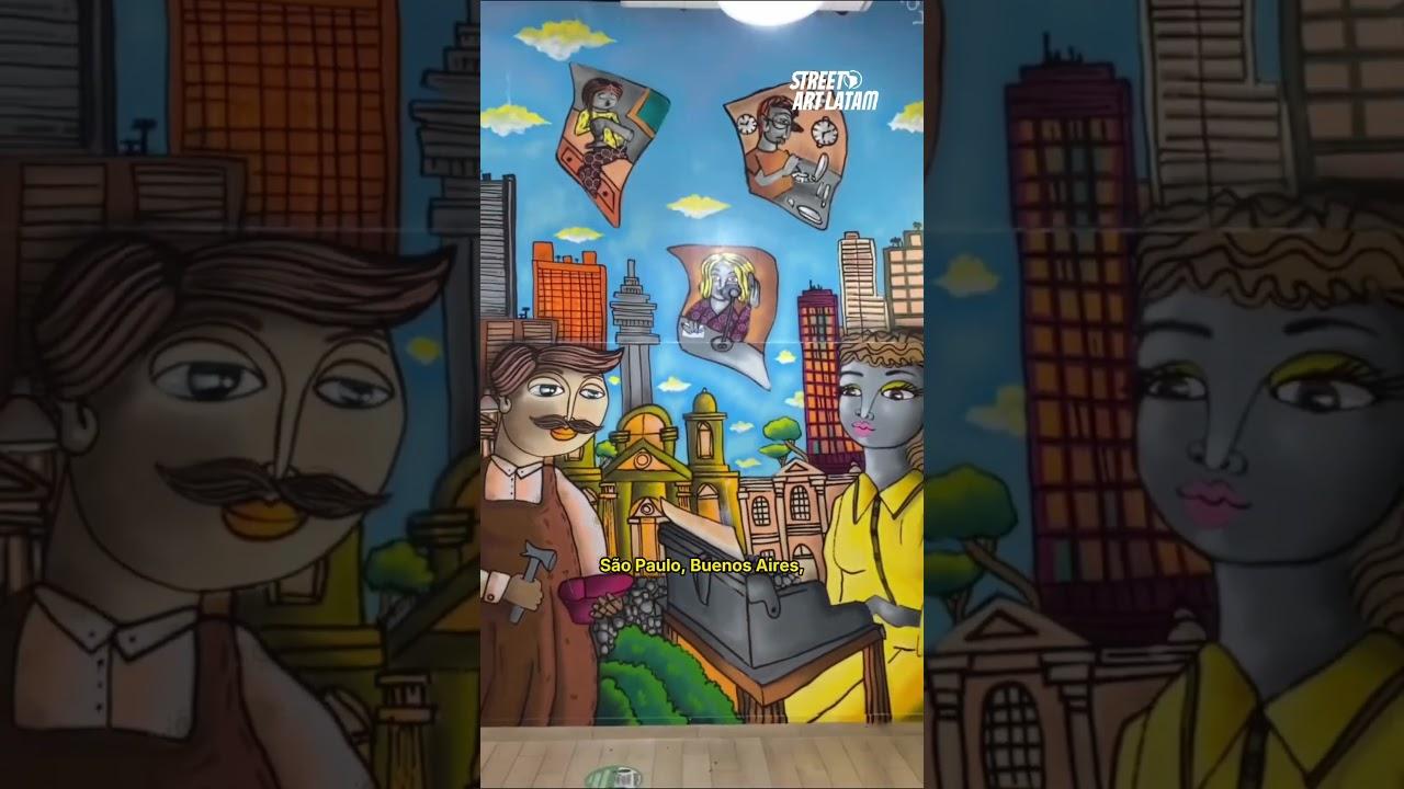 El dúo ícono del arte urbano en Chile