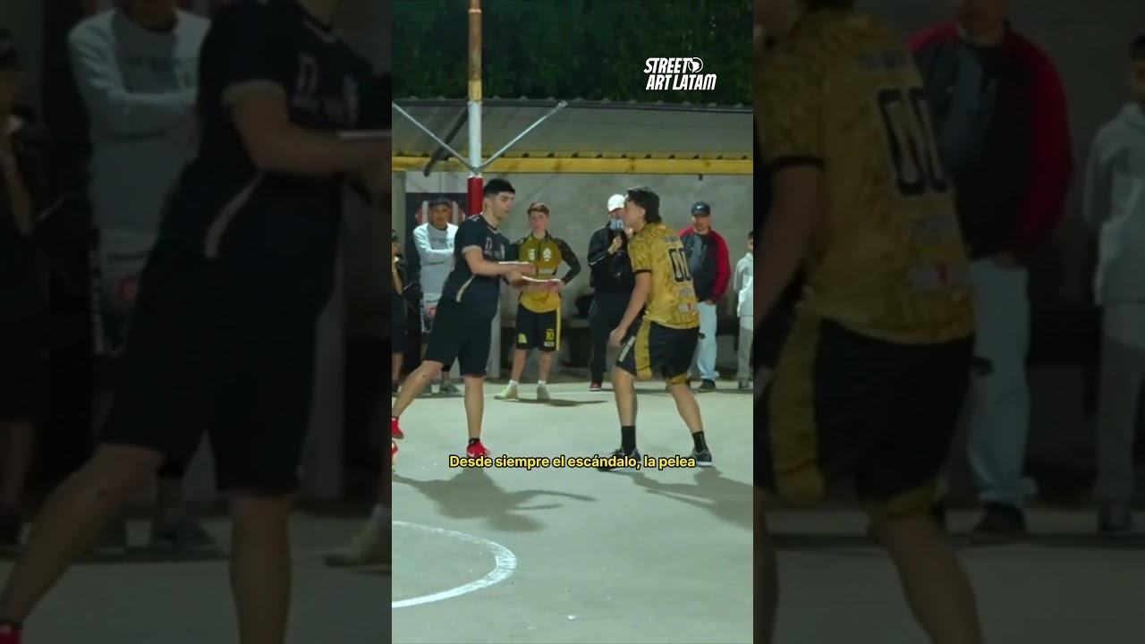 Peleas en el fútbol callejero digital