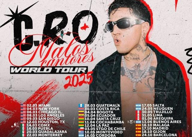 Imagen de C.R.O | Malos Cantores World Tour 2025