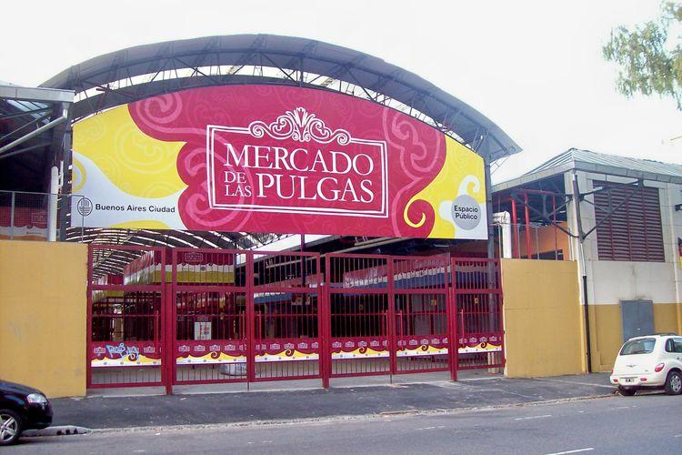 Portada de El Mercado de Pulgas, un lugar ideal para los fanáticos de lo vintage