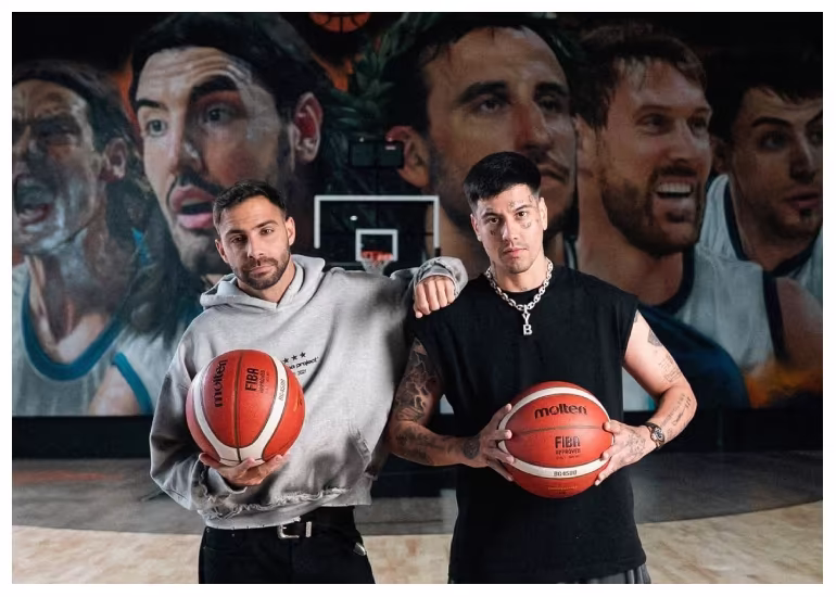 Portada de Duki x Clutch Básquet el GOAT estrena cancha propia en Buenos Aires