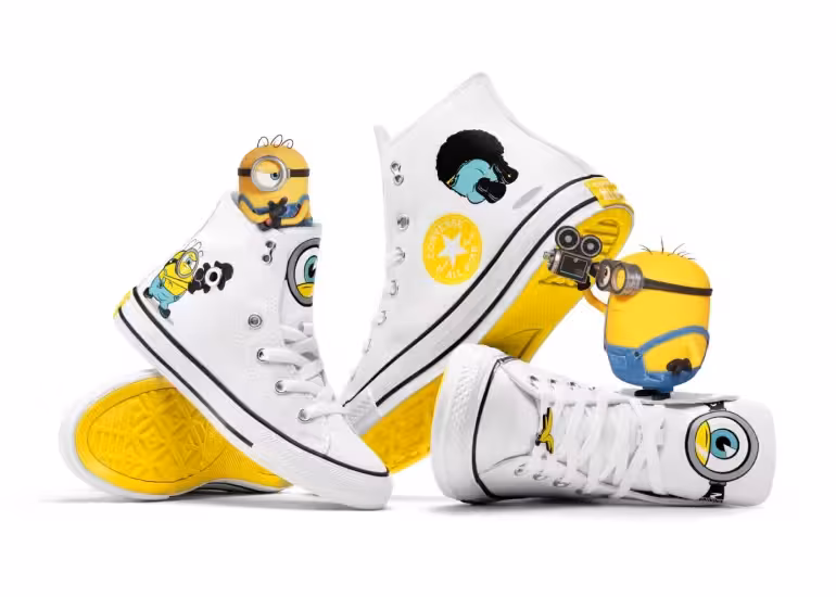 Portada de Converse lleva a los Minions al mundo sneaker
