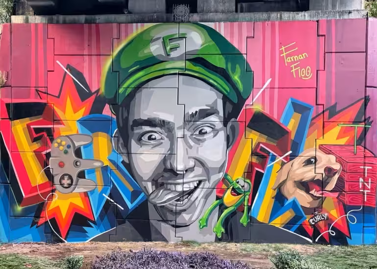 Portada de El artista que convirtió las calles de El Salvador en un salón de la fama
