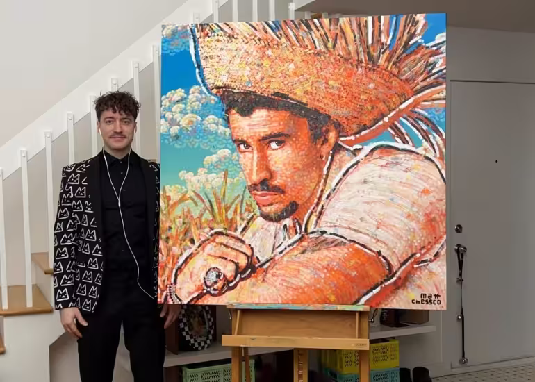 Portada de El artista que convierte cada pincelada en un truco de magia digital