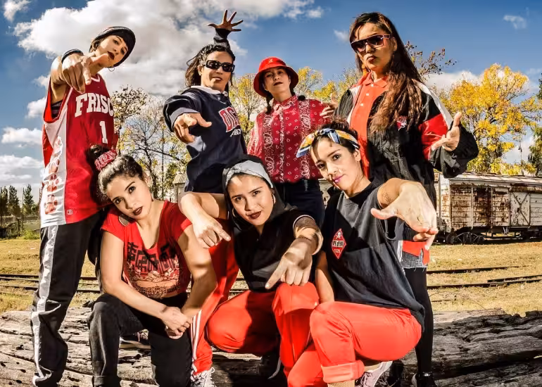 Portada de Superpoderosas Crew, el emblema femenino del breaking en Argentina