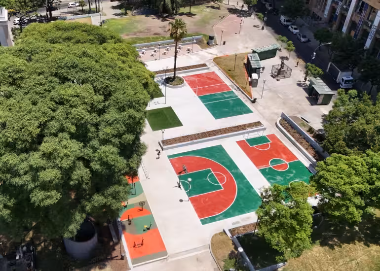 Portada de El deporte urbano vuelve a reinar las calles de Recoleta