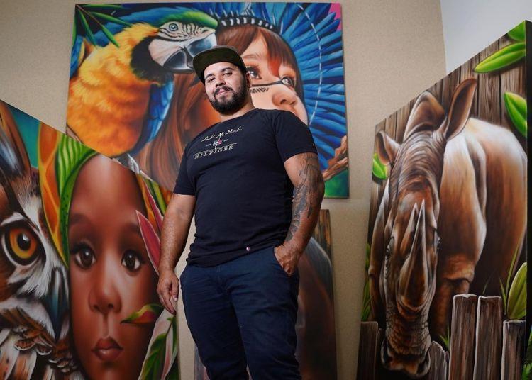 Portada de Fábio Gomes Trindade y el arte que florece en los muros de Brasil