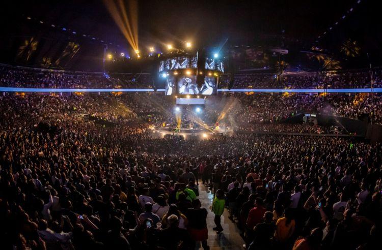 Portada de El imponente escenario del Urbano Fest