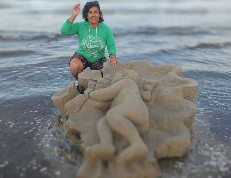 Portada de Muralismo y esculturas submarinas, por Lidia Gómez