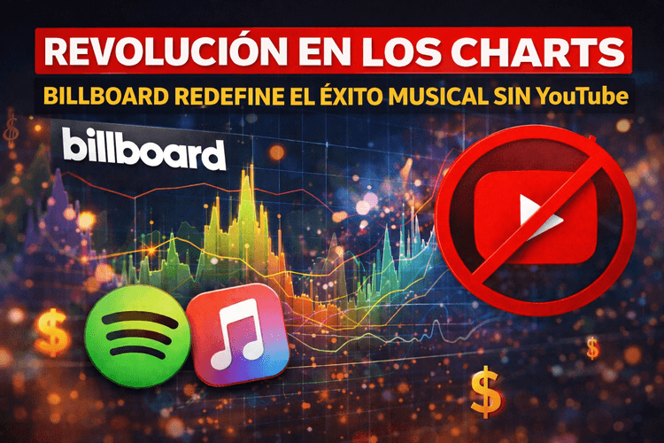 El streaming pago será el único motor de posicionamiento para artistas