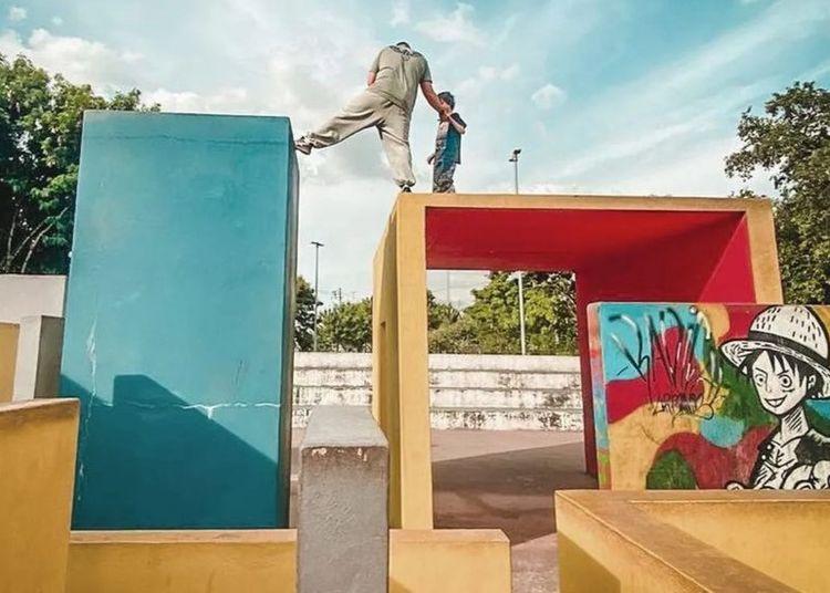 Portada de Un paraíso del parkour en Brasil