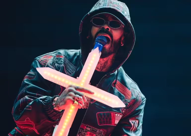 Portada de Anuel AA, Yandel y Bad Gyal: los shows musicales que hicieron vibrar a La Velada del Año VI