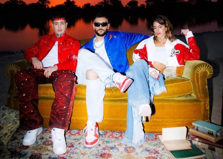 Portada de Las sesiones que juntan a Tini, Paulo Londra y María Becerra