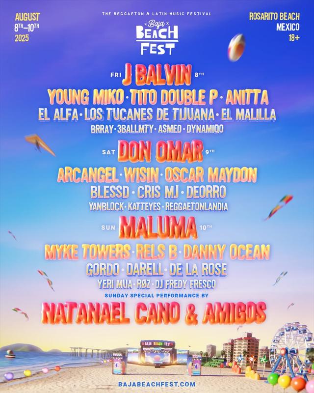 Imagen de Baja Beach Fest 2025