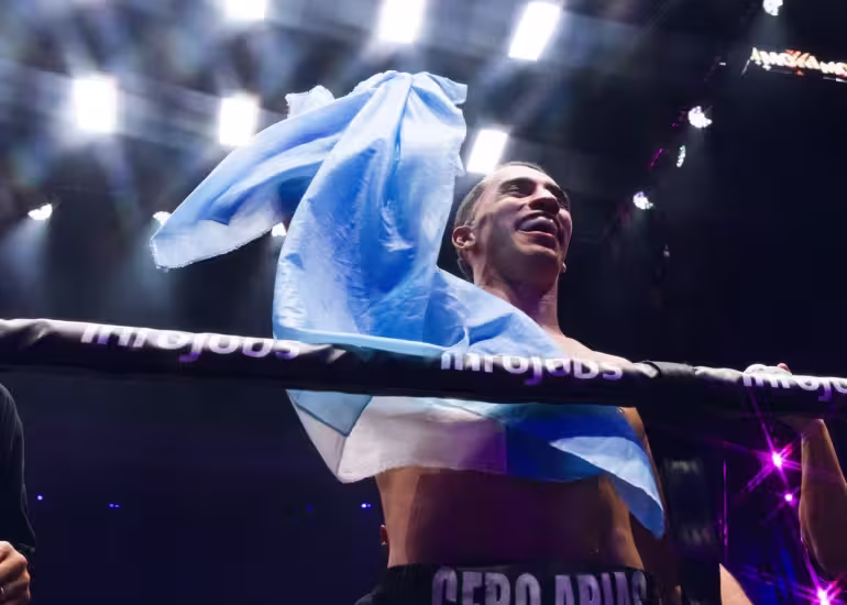 Portada de Gero Arias, la estrella de La Velada del Año VI: venció a Viruzz y desafió a Jake Paul