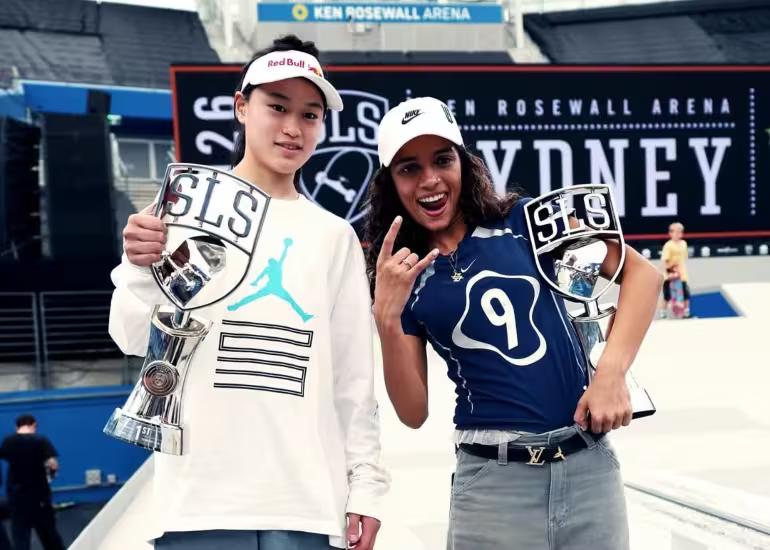 Portada de Sídney abre la SLS con un Onodera histórico y una Rayssa Leal dominante