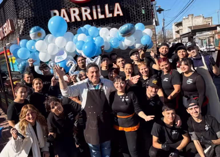 La parrilla más viral de Argentina está en Villa de Mayo