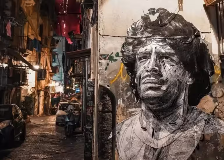 El mapa mundial de los murales de Maradona a cuatro décadas de México '86