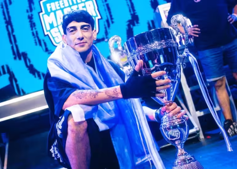 Portada de Stuart gritó campeón y quedó en la historia de la FMS Argentina