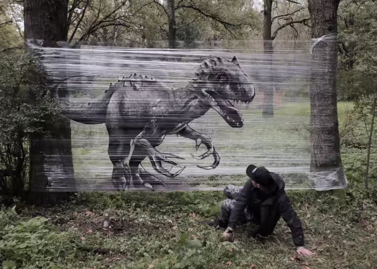 Portada de La técnica artística que pinta sin dejar huella