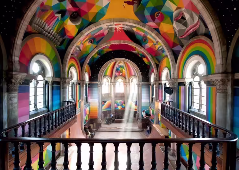Kaos Temple: la iglesia donde se respira skate y arte urbano