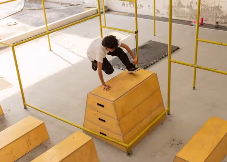 Portada de Wukong Parkour Point, el templo del parkour en CDMX