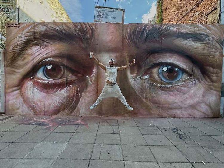 Portada de Después de dos años, Maxi Bagnasco volvió a pintar en Buenos Aires