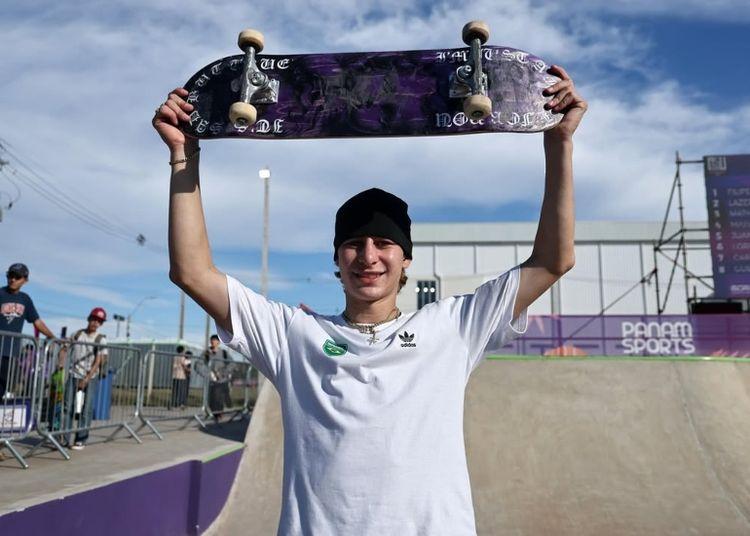 Portada de Brasil domina el skateboarding en los Juegos Panamericanos Junior