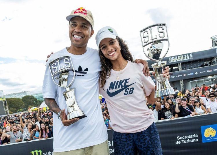 Portada de Brasil arrasó en la Street League Skateboarding de Brasilia
