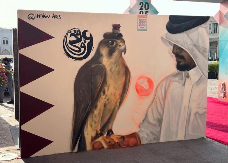 Portada de El muralismo argentino presente en el Qatar International Art Festival