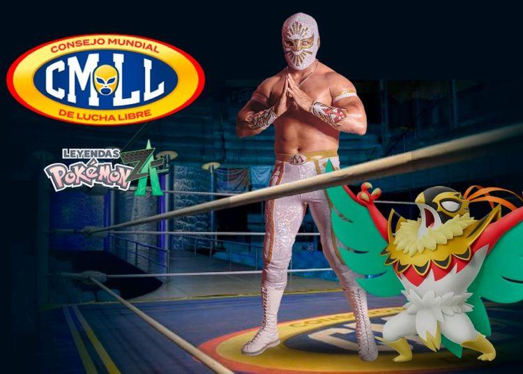 Portada de “Leyendas Pokémon: Z-A × CMLL” llega a Ciudad de México con combates y Mega Hawlucha