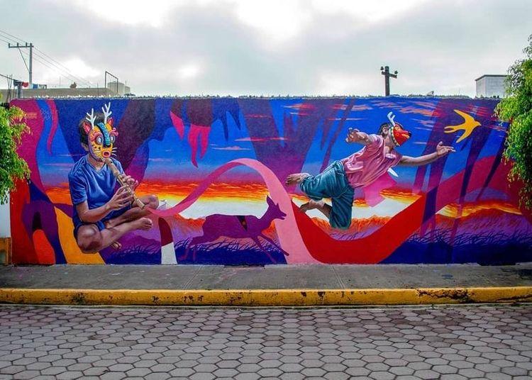 Entre sueños y raíces, el arte místico de Oscar Axo