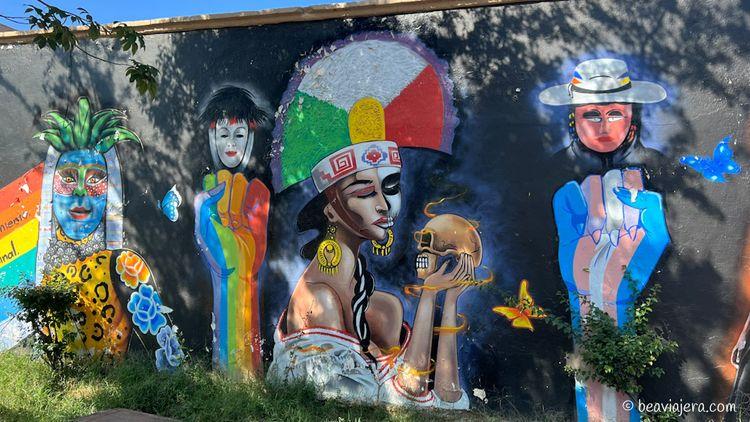 Portada de El arte urbano creó un barrio mágico en México