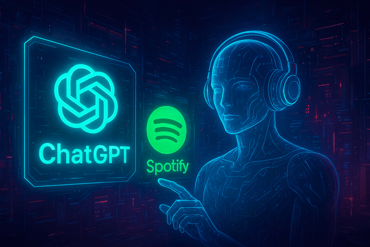 Portada de Spotify feat Chat GPT